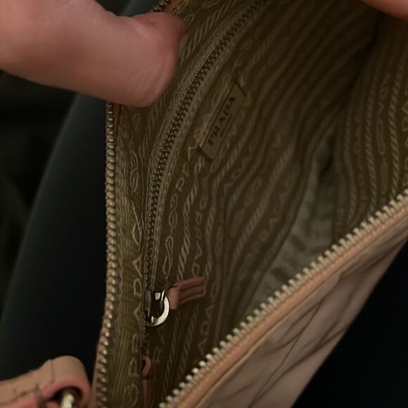 Prada Vintage Pink Vintage Clutch. Like New RARE - Picture 6 of 7